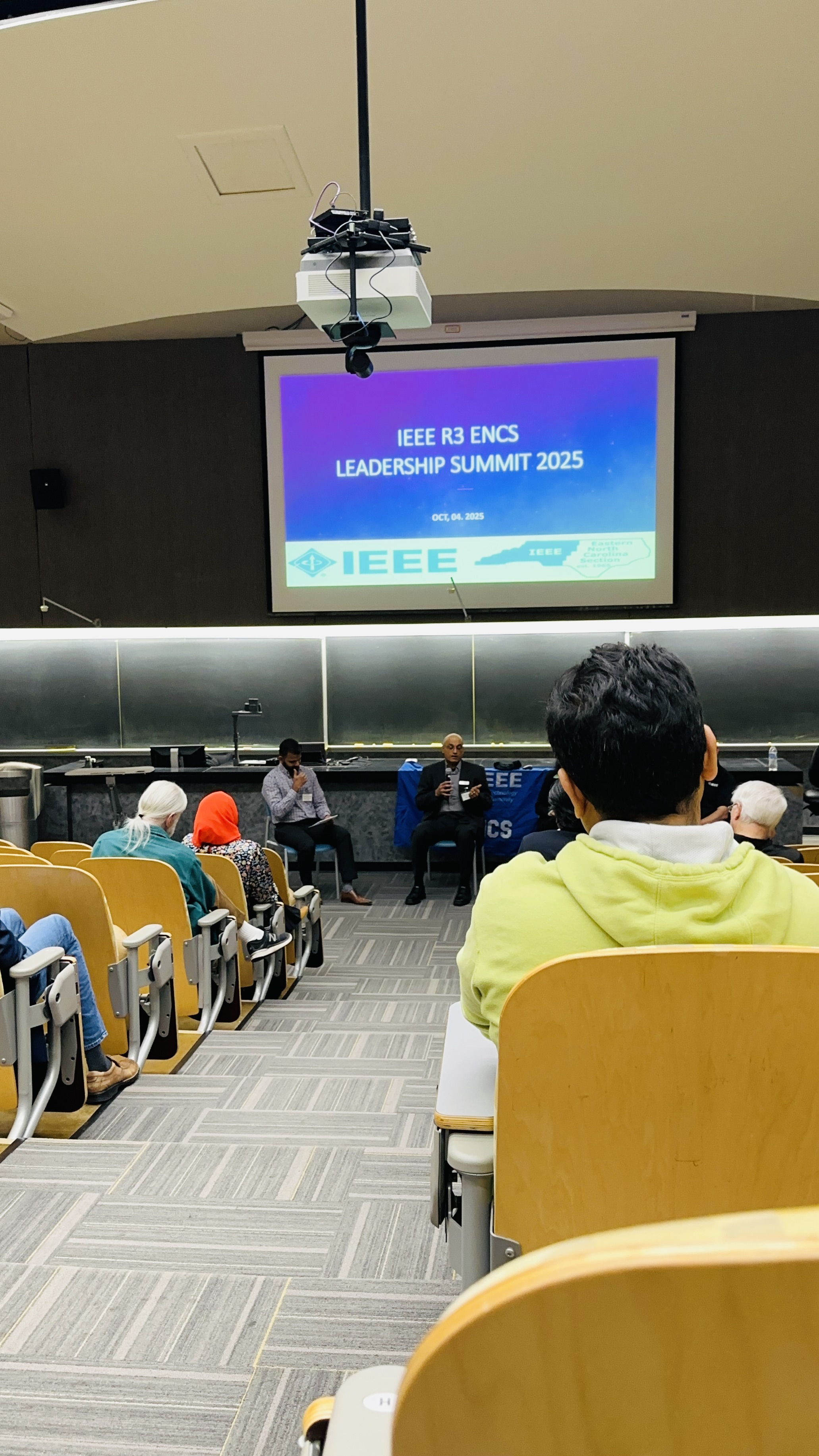 The IEEE R3 ENCS Leadership Summit 2025 title slide